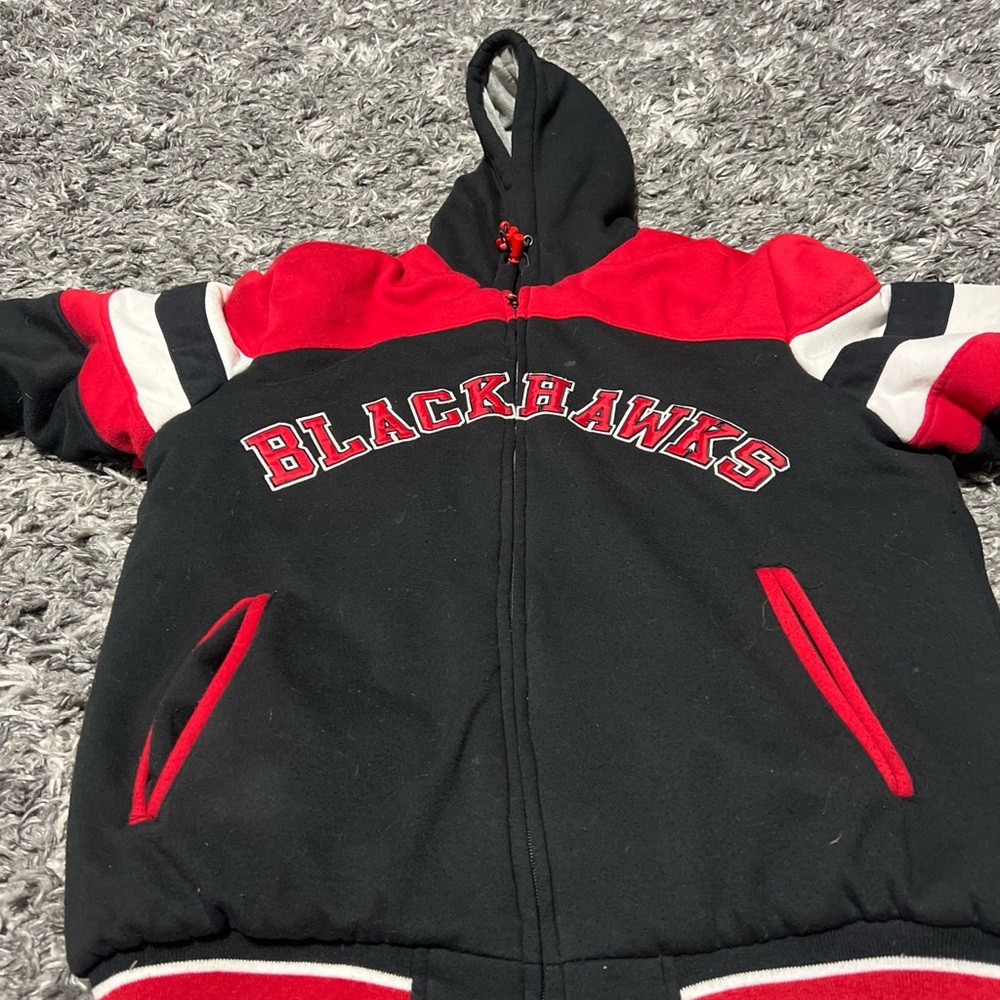 Black Hawks Hoodie Glll Sports Medium Men